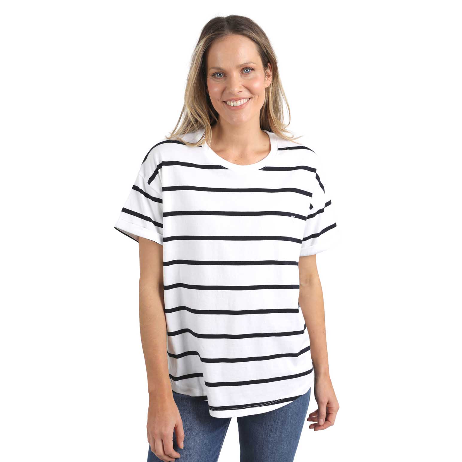 ELM Halli S/S Tee - Stripe